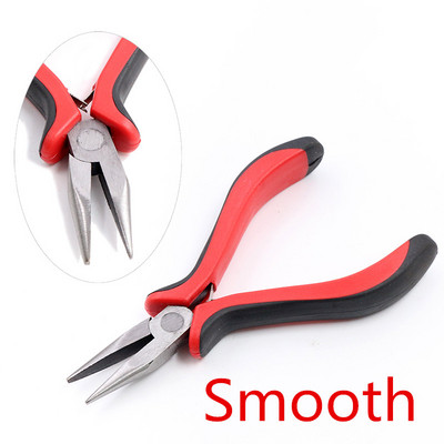 1 брой иглени клещи от неръждаема стомана Ръчен инструмент за изработка на бижута, черен 12,5 см