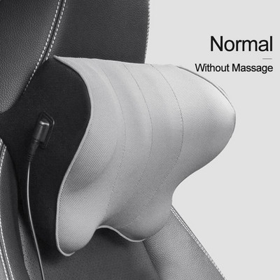 Automobilski električni masažni jastuk Auto sigurnosni dodaci Sjedalo Naslon za glavu Jastuk za vrat Simulacija ljudske masaže Putni jastuk za ured