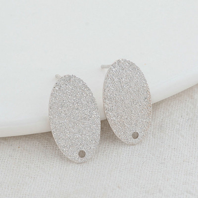 21*12 MM 14K arany színű bevonat sárgaréz, ovális alakú fülbevaló kiváló minőségű barkács ékszerkészítési kiegészítők