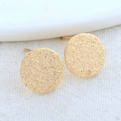 21*12 MM 14K arany színű bevonat sárgaréz, ovális alakú fülbevaló kiváló minőségű barkács ékszerkészítési kiegészítők