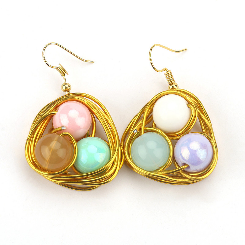 Αξεσουάρ κοσμημάτων Επιχρυσωμένο σύρμα αλουμινίου 1mm/1,2mm/1,5mm/2mm/2,5mm/3mm Μεταλλικό σύρμα αλουμινίου για ευρήματα κοσμημάτων DIY