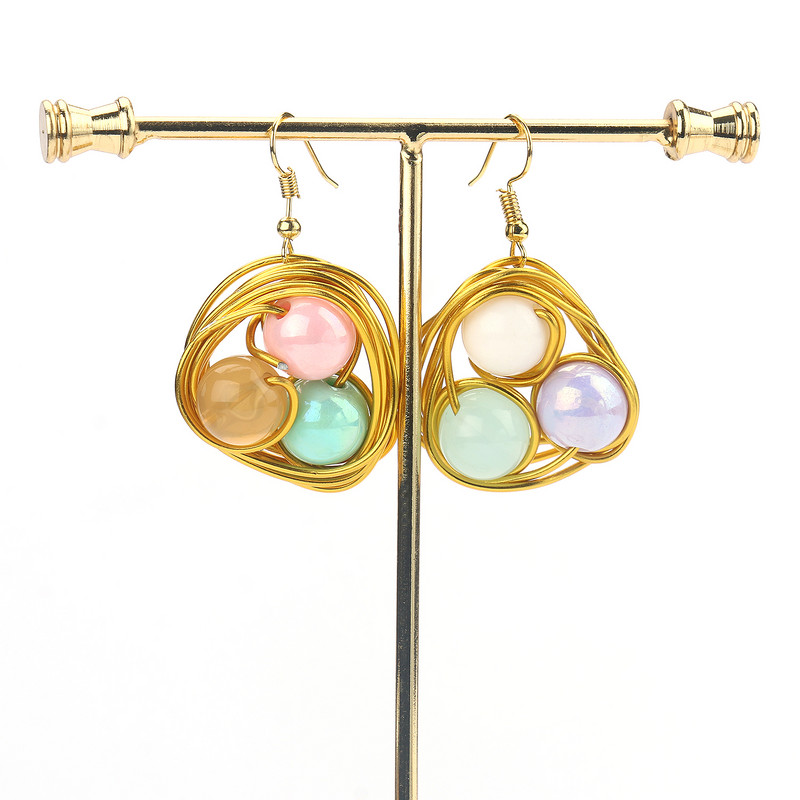 Αξεσουάρ κοσμημάτων Επιχρυσωμένο σύρμα αλουμινίου 1mm/1,2mm/1,5mm/2mm/2,5mm/3mm Μεταλλικό σύρμα αλουμινίου για ευρήματα κοσμημάτων DIY