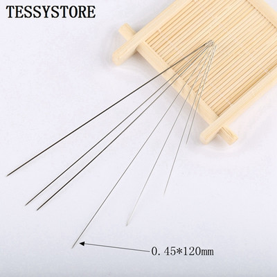 50 komada različitih duljina izduženih metalnih igala za izradu perli za alate za izradu nakita Alat za uvlačenje užeta