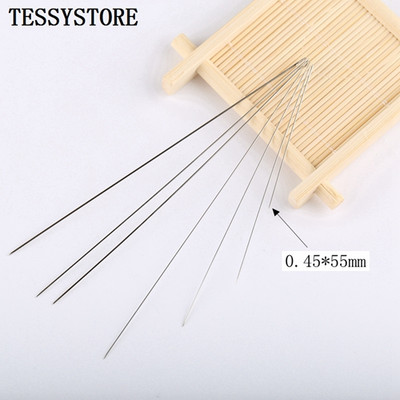 50 komada različitih duljina izduženih metalnih igala za izradu perli za alate za izradu nakita Alat za uvlačenje užeta