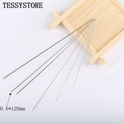 50 komada različitih duljina izduženih metalnih igala za izradu perli za alate za izradu nakita Alat za uvlačenje užeta