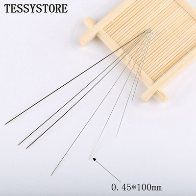 50 komada različitih duljina izduženih metalnih igala za izradu perli za alate za izradu nakita Alat za uvlačenje užeta