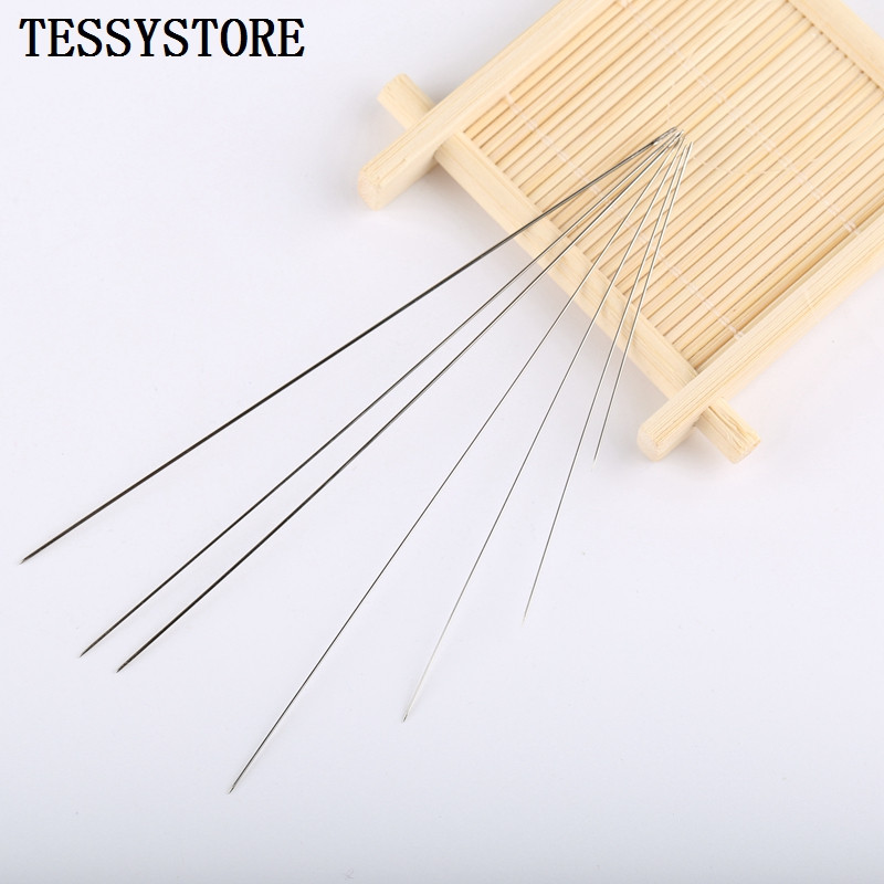 50 komada različitih duljina izduženih metalnih igala za izradu perli za alate za izradu nakita Alat za uvlačenje užeta