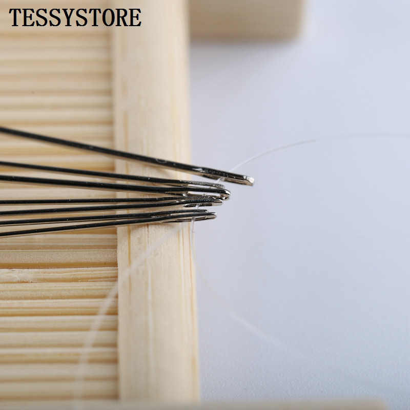 50 komada različitih duljina izduženih metalnih igala za izradu perli za alate za izradu nakita Alat za uvlačenje užeta