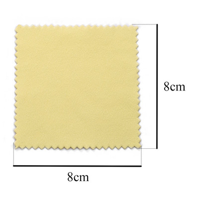 10-50 kom srebrne krpe za poliranje, srebrne krpe za čišćenje s pojedinačnim pakiranjem, meko čišćenje alata za nakit