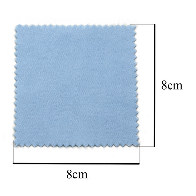 10-50 kom srebrne krpe za poliranje, srebrne krpe za čišćenje s pojedinačnim pakiranjem, meko čišćenje alata za nakit