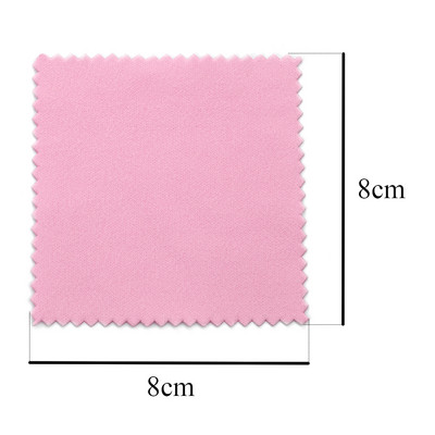 10-50 kom srebrne krpe za poliranje, srebrne krpe za čišćenje s pojedinačnim pakiranjem, meko čišćenje alata za nakit