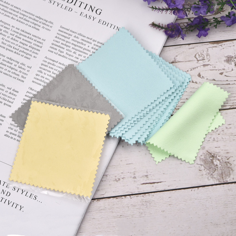 10-50 kom srebrne krpe za poliranje, srebrne krpe za čišćenje s pojedinačnim pakiranjem, meko čišćenje alata za nakit