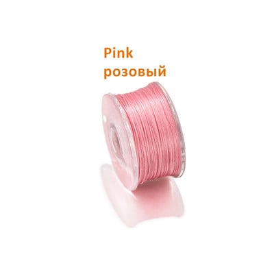 50 γιάρδες/ρολό Ειδική επίστρωση Beading Threads for Seed Beads Νήμα κορδόνι κατασκευής κοσμημάτων για DIY Αξεσουάρ κατασκευής κοσμημάτων βραχιολιών
