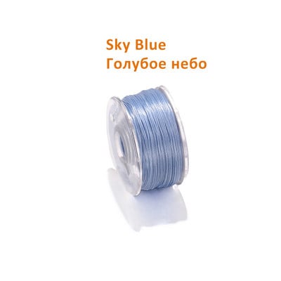 50 γιάρδες/ρολό Ειδική επίστρωση Beading Threads for Seed Beads Νήμα κορδόνι κατασκευής κοσμημάτων για DIY Αξεσουάρ κατασκευής κοσμημάτων βραχιολιών