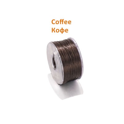 50 γιάρδες/ρολό Ειδική επίστρωση Beading Threads for Seed Beads Νήμα κορδόνι κατασκευής κοσμημάτων για DIY Αξεσουάρ κατασκευής κοσμημάτων βραχιολιών