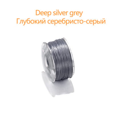 50 γιάρδες/ρολό Ειδική επίστρωση Beading Threads for Seed Beads Νήμα κορδόνι κατασκευής κοσμημάτων για DIY Αξεσουάρ κατασκευής κοσμημάτων βραχιολιών