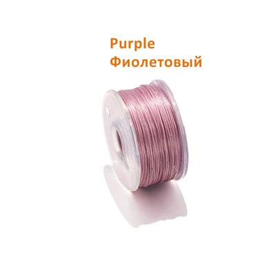 50 γιάρδες/ρολό Ειδική επίστρωση Beading Threads for Seed Beads Νήμα κορδόνι κατασκευής κοσμημάτων για DIY Αξεσουάρ κατασκευής κοσμημάτων βραχιολιών