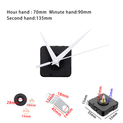 1kom Silikonski kalup za sat s arapskim brojevima Ručno izrađeni zanatski sat Kalupi od epoksidne smole za DIY izradu nakita Pribor za pronalaženje alata