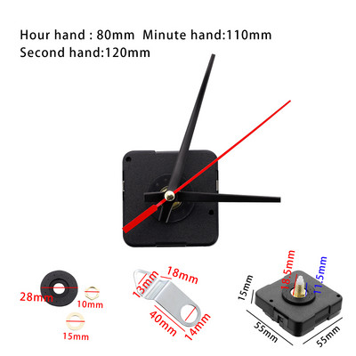 1kom Silikonski kalup za sat s arapskim brojevima Ručno izrađeni zanatski sat Kalupi od epoksidne smole za DIY izradu nakita Pribor za pronalaženje alata