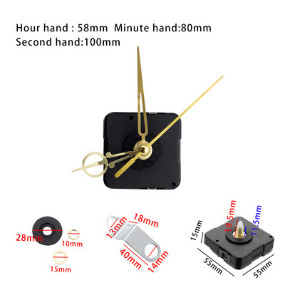 1kom Silikonski kalup za sat s arapskim brojevima Ručno izrađeni zanatski sat Kalupi od epoksidne smole za DIY izradu nakita Pribor za pronalaženje alata