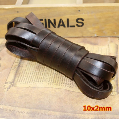 REGELIN 2 метра ретро кафе телешка кожена каишка Находки 2/3/4/5/6/8/10 мм плосък/кръгъл кожен шнур Струна Въже Направи си сам гривна