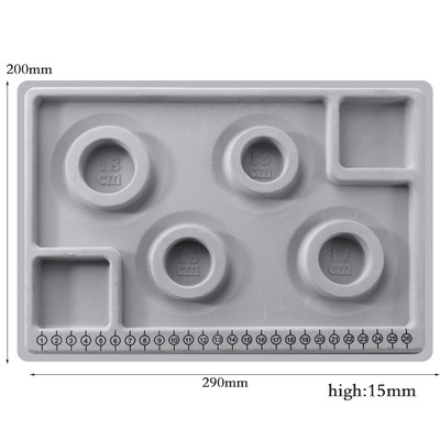 Направи си сам гривна, колие, бижута с мъниста, изработване на дъска от мъниста, кутия за съхранение, дизайн на тава, занаятчийски инструмент за измерване, аксесоари