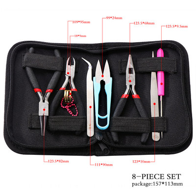 Направи си сам гривна, колие, бижута с мъниста, изработване на дъска от мъниста, кутия за съхранение, дизайн на тава, занаятчийски инструмент за измерване, аксесоари