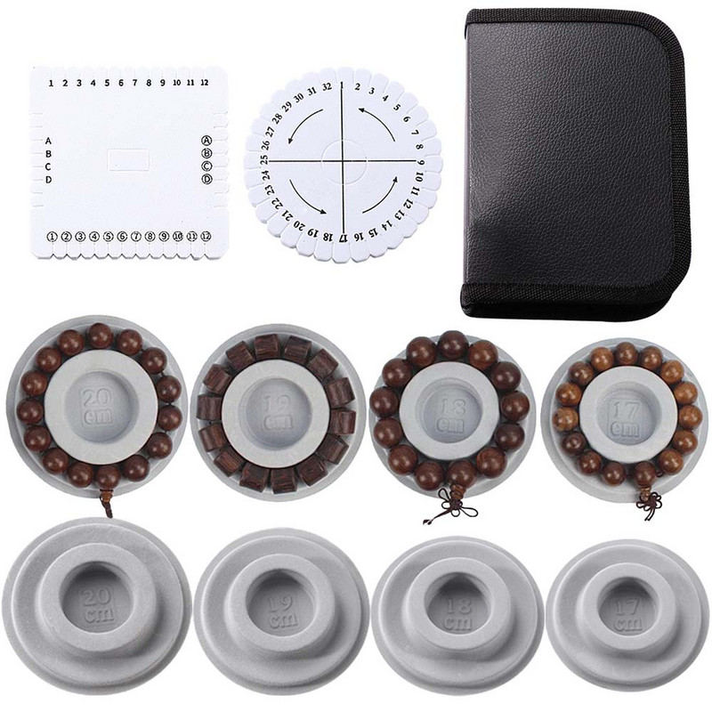 Направи си сам гривна, колие, бижута с мъниста, изработване на дъска от мъниста, кутия за съхранение, дизайн на тава, занаятчийски инструмент за измерване, аксесоари