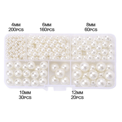 Plosnati okrugli odstojnici od polimerske gline, komplet privjesaka, elastična žica, biserna kutija za izradu nakita, prstenje, komplet ručno rađenih dodataka