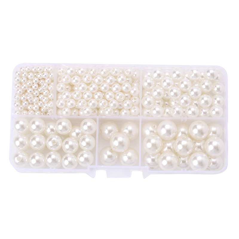 Plosnati okrugli odstojnici od polimerske gline, komplet privjesaka, elastična žica, biserna kutija za izradu nakita, prstenje, komplet ručno rađenih dodataka