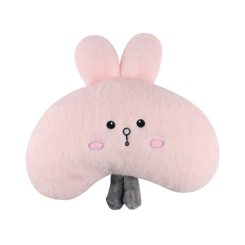 Slatki zec Auto Jastuk za vrat Meka lumbalna podrška Struk Univerzalni sigurnosni pojas Navlaka za ramena Žene Djevojke Dodaci za automobil