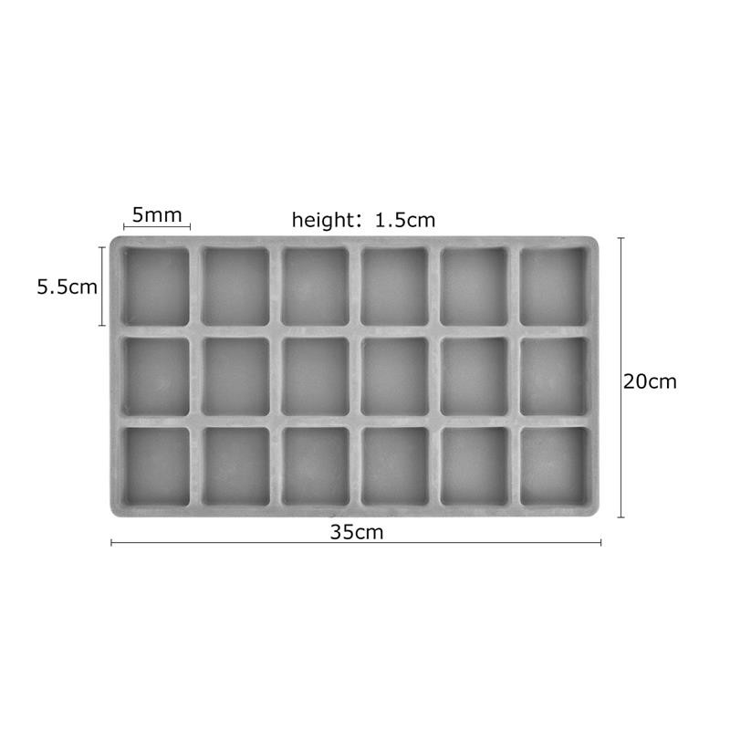 Flocked bead lenta karoliukais papuošalų gamybos matavimo įrankis „pasidaryk pats“ apyrankės, karolių priedai, paieškos organizatoriaus padėklas amatų įrankis