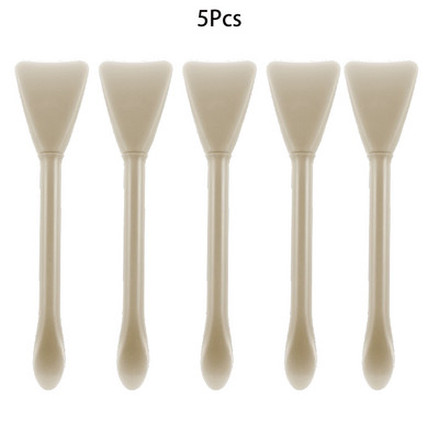 2/5 бр. Многофункционална четка за разбъркване Мека силиконова четка Лъжица за прах Инструменти за епоксидна смола за Направи си сам Мухъл от смола Лесно за почистване Лепило