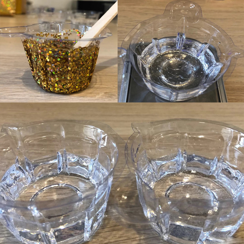 20-150 komada 40 ml plastičnih jednokratnih čaša, dozator, alat za kalupe od silikonske smole za DIY alate za izradu nakita od epoksi smole