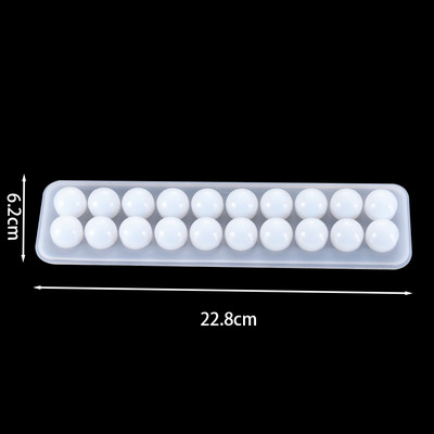 Sphere Planet Kalupi od epoksidne smole Mješoviti silikonski kalupi za lijevanje za DIY izradu nakita od smole Nalazi Potrošni materijal Dodatna oprema