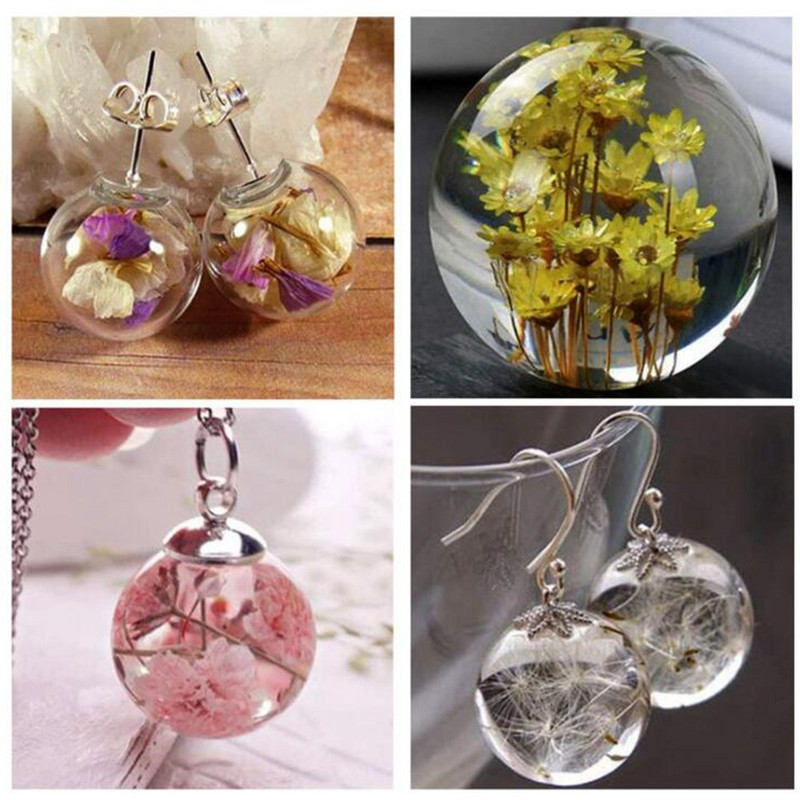 Sphere Planet Kalupi od epoksidne smole Mješoviti silikonski kalupi za lijevanje za DIY izradu nakita od smole Nalazi Potrošni materijal Dodatna oprema