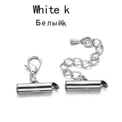 10 kompleta/lot 10-40 mm jastog kopče kuke krajnji konektori narukvice klizna kopča produžni lanac za DIY izradu nakita Nalaz