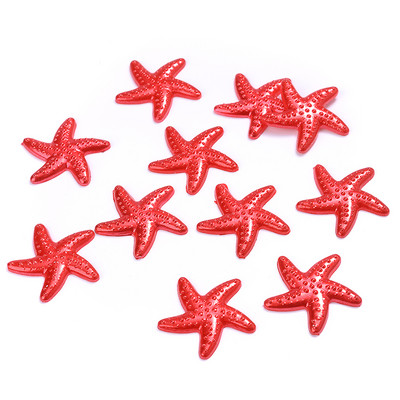 50 komada 20 mm morske zvijezde ABS imitacija bisera zakrpa višebojni materijal za uljepšavanje mobitela diy nakit krem smola dodaci