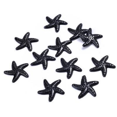 50 komada 20 mm morske zvijezde ABS imitacija bisera zakrpa višebojni materijal za uljepšavanje mobitela diy nakit krem smola dodaci