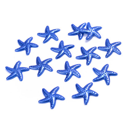 50 komada 20 mm morske zvijezde ABS imitacija bisera zakrpa višebojni materijal za uljepšavanje mobitela diy nakit krem smola dodaci