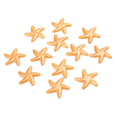 50 komada 20 mm morske zvijezde ABS imitacija bisera zakrpa višebojni materijal za uljepšavanje mobitela diy nakit krem smola dodaci