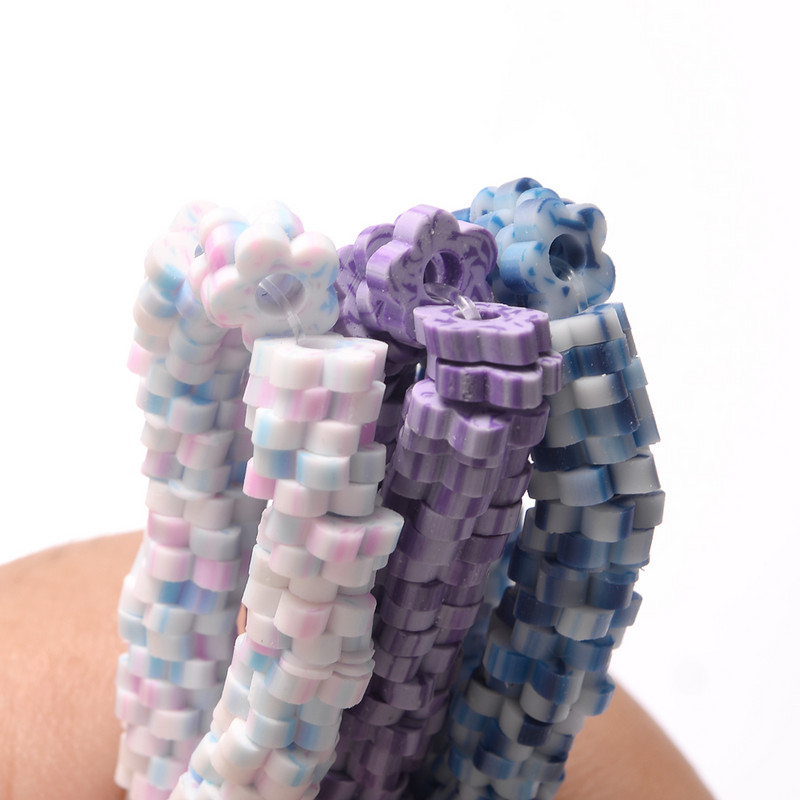 330 kom/žici 5 mm polimerske gline razmaknice perle u obliku cvijeta boho kriške perle za nakit DIY izrada narukvica ogrlica veleprodaja