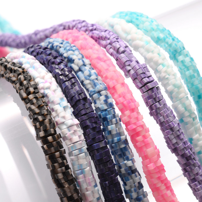 330 kom/žici 5 mm polimerske gline razmaknice perle u obliku cvijeta boho kriške perle za nakit DIY izrada narukvica ogrlica veleprodaja