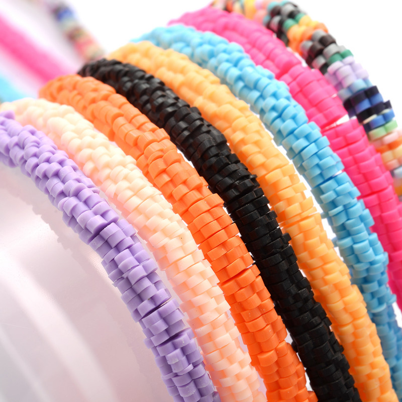 330 kom/žici 5 mm polimerske gline razmaknice perle u obliku cvijeta boho kriške perle za nakit DIY izrada narukvica ogrlica veleprodaja