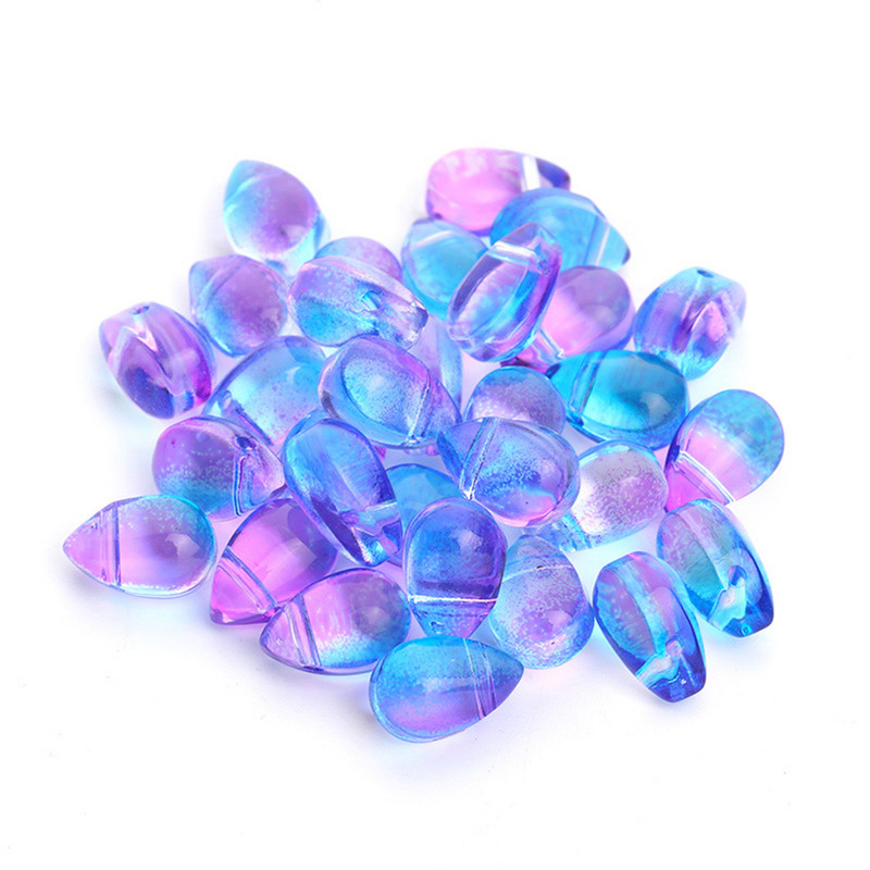 6*9 mm prozirne ovalne vodene perle kristalne odstojne perle za ručno izrađen nakit privjesak DIY privjesci materijal narukvice 30 kom