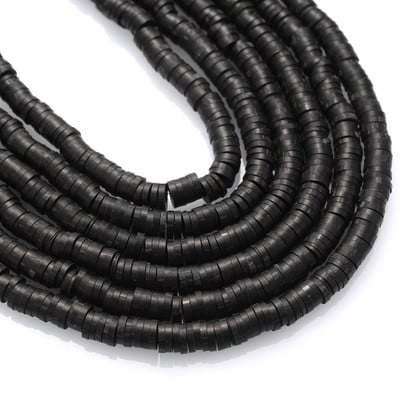 330db/zsinór polimer agyag színű távtartó gyöngyök lapos kerek Boho szelet gyöngyök ékszerkészítéshez barkács karkötő nyaklánc 4 6mm
