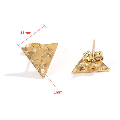 10 τμχ Σκουλαρίκια Σκουλαρίκια Βάση Σκουλαρίκια από ανοξείδωτο ατσάλι Βάση Σκουλαρίκια με μοτίβο σελήνης Σκουλαρίκια DIY Σκουλαρίκια Προμήθειες κατασκευής κοσμημάτων