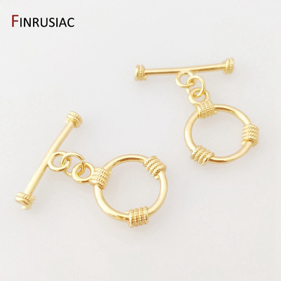 Accesorii pentru fabricarea de bijuterii Placat cu aur de 14K Închizători în formă de inimă Componente de bijuterii pentru realizarea de brățări de colier