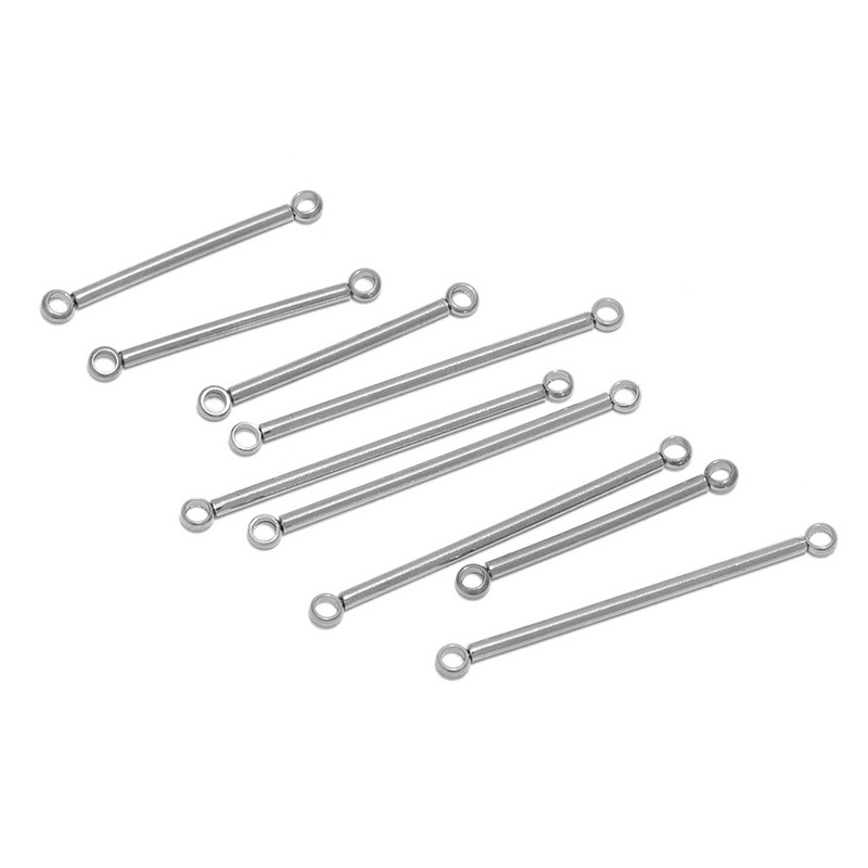 10 kom od nehrđajućeg čelika 20 mm 30 mm štapni konektori pozlaćeni DIY naušnice za izradu nakita ogrlice komponente