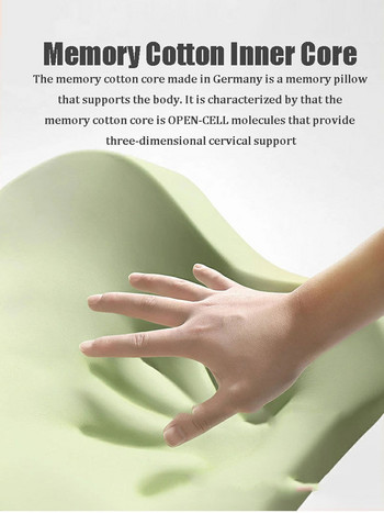 Αναπνεύσιμο Μαξιλάρι Μαξιλάρι για Προσκέφαλο Καθίσματος Αυτοκινήτου Μαξιλάρι Αυτοκινήτου Καθίσματος Αυτοκινήτου Universal Memory Foam Κεφαλή οσφυϊκής στήριξης μέσης Προστατευτικό αυχένα